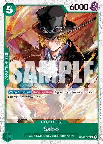 Sabo OP09-027 (Alternate art)