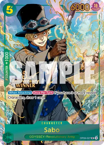 Sabo OP09-027 (Alternate art)