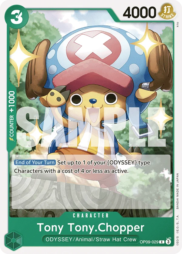 Tony Tony.Chopper OP09-029 – One Piece Card Game Character