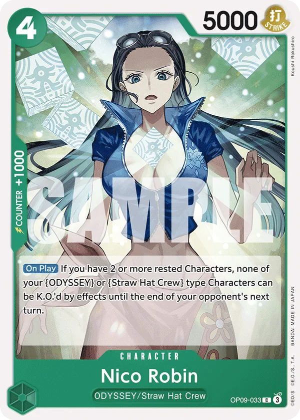 Nico Robin OP09-033 – One Piece Card Game Character