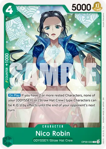 Nico Robin OP09-033 (Reprint)