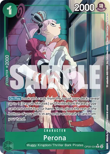 Perona OP09-034 (Alternate art)