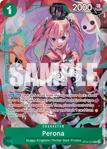 Perona OP09-034 (Alternate art)