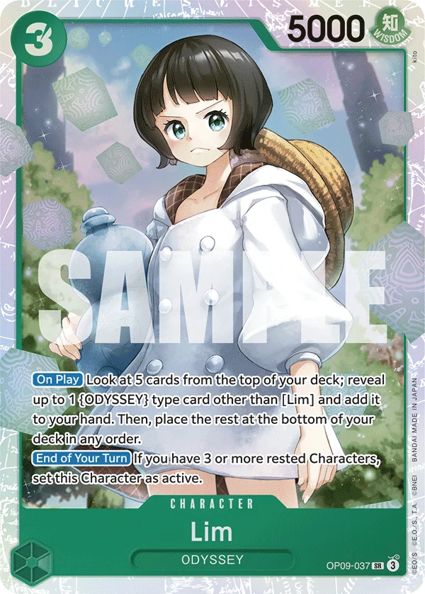Lim OP09-037 – One Piece Card Game Character