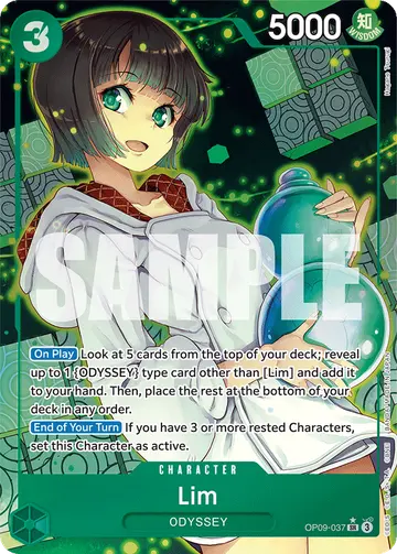 Lim OP09-037 (Alternate art)