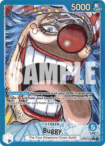 Buggy OP09-042 (Alternate art)
