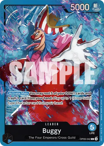 Buggy OP09-042 (Alternate art)