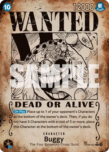 Buggy OP09-051 (Alternate art)