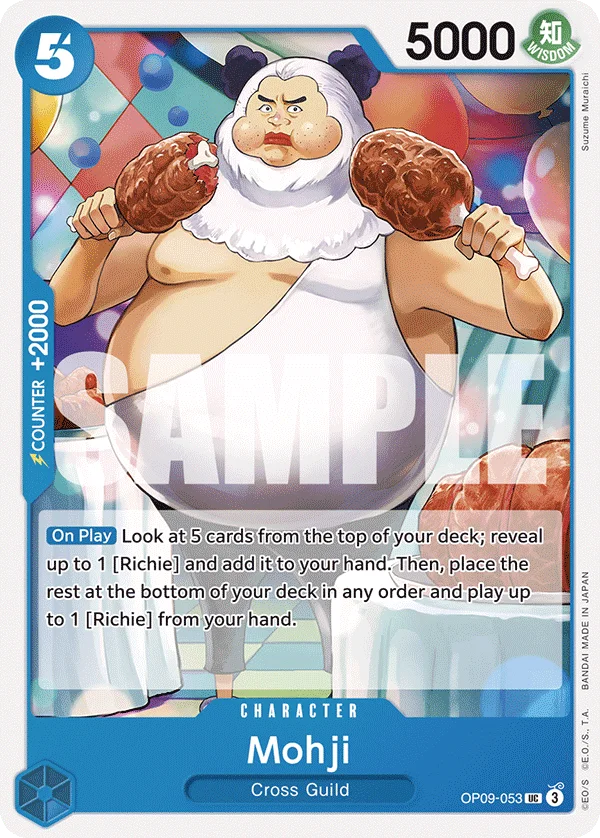 Mohji OP09-053 – One Piece Card Game Character
