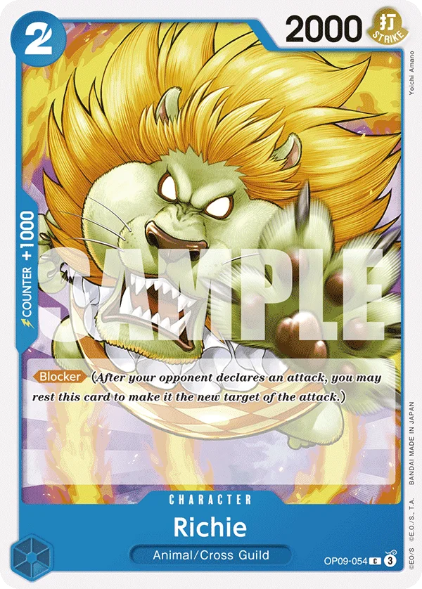 Richie OP09-054 – One Piece Card Game Character