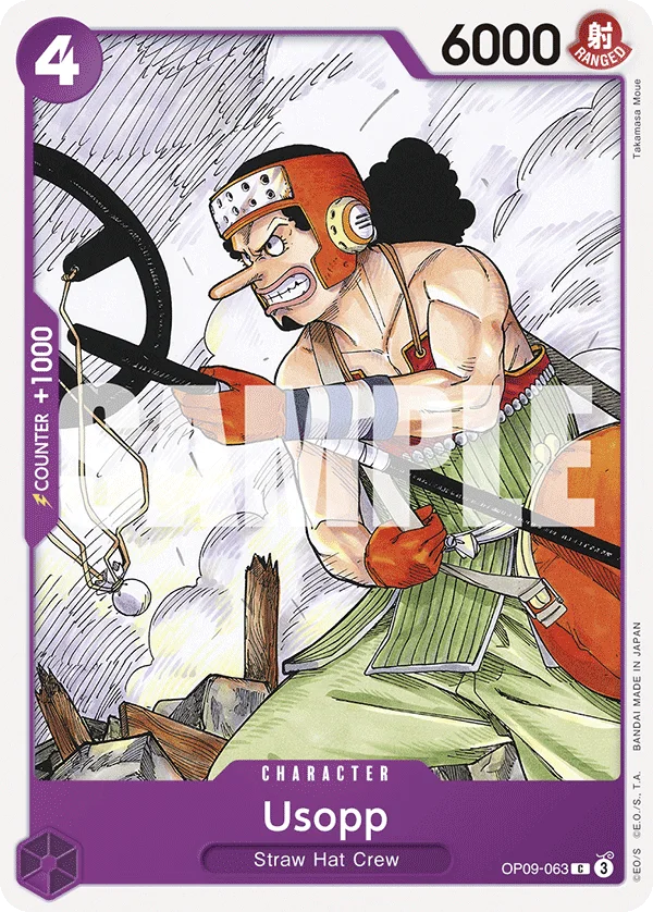 Usopp OP09-063 – One Piece Card Game Character