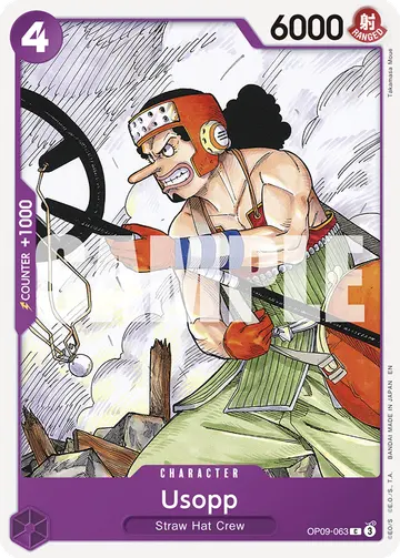 Usopp OP09-063 (Reprint)