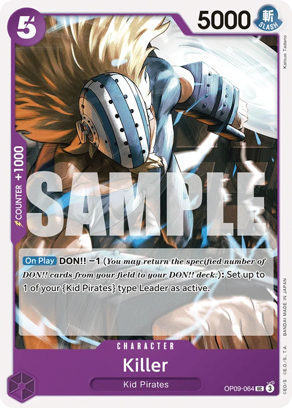 Killer OP09-064 – One Piece Card Game Character