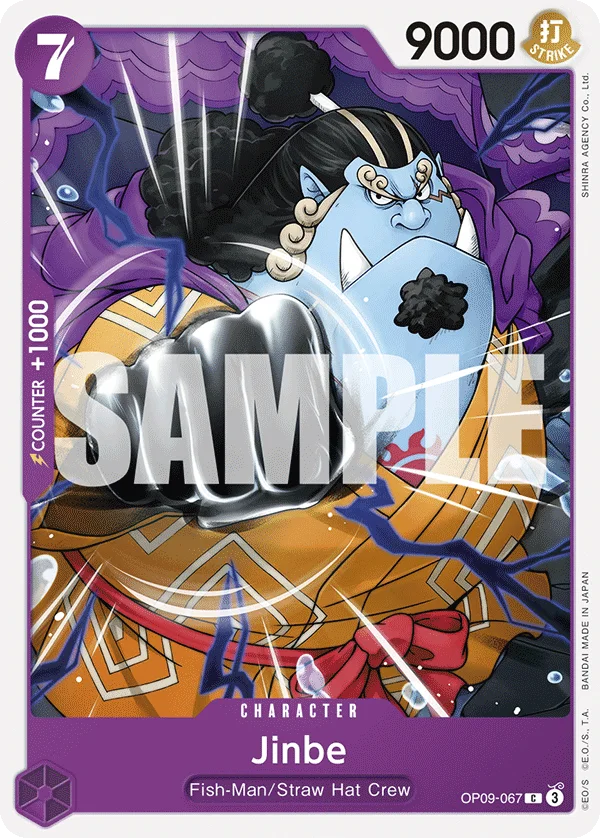 Jinbe OP09-067 – One Piece Card Game Character