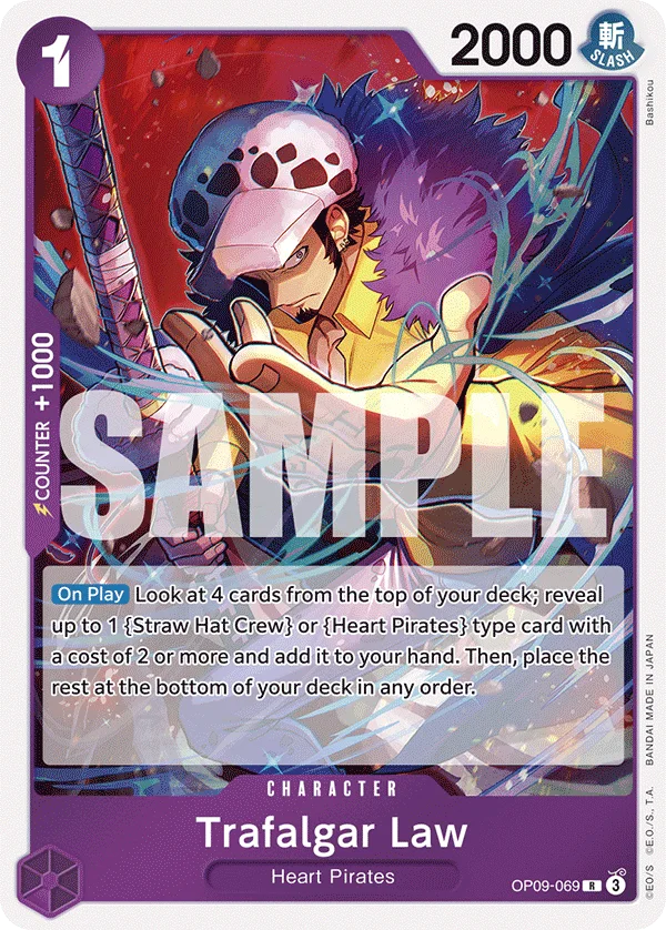 Trafalgar Law OP09-069 – One Piece Card Game Character