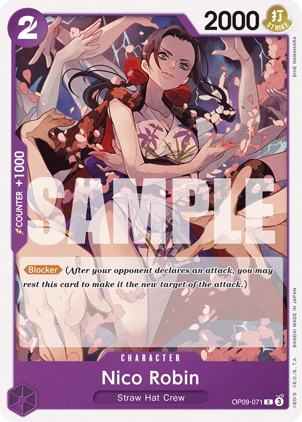 Nico Robin OP09-071 – One Piece Card Game Character