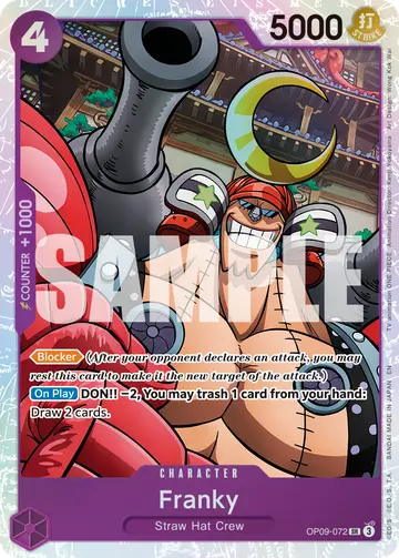 Franky OP09-072 (Reprint)