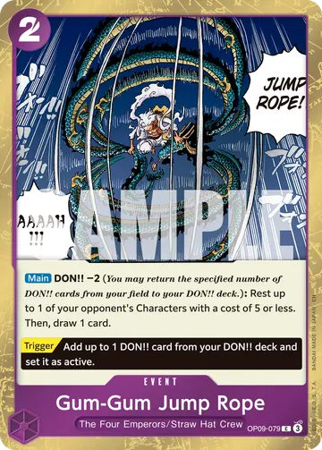 Gum-Gum Jump Rope OP09-079 (Alternate art)