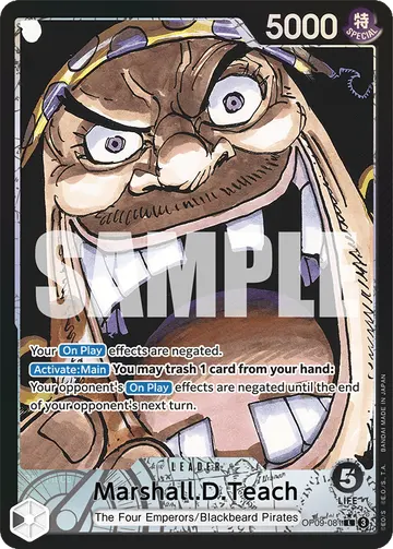 Marshall.D.Teach OP09-081 (Alternate art)