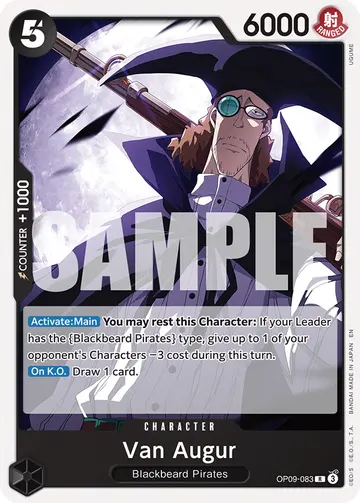 Van Augur OP09-083 (Reprint)