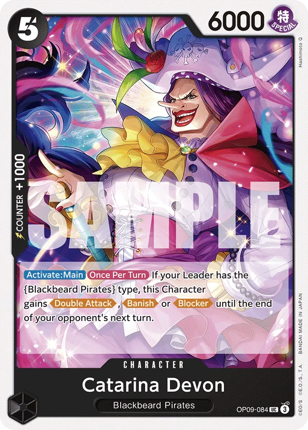 Catarina Devon OP09-084 – One Piece Card Game Character