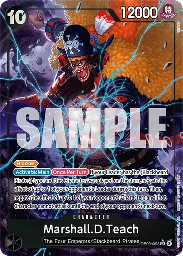 Marshall.D.Teach OP09-093 (Alternate art)