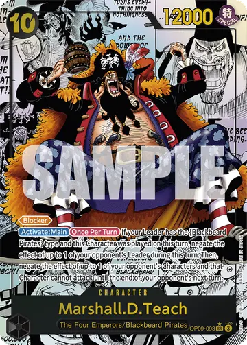 Marshall.D.Teach OP09-093 (Alternate art)