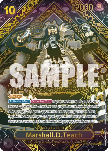 Marshall.D.Teach OP09-093 (Alternate art)