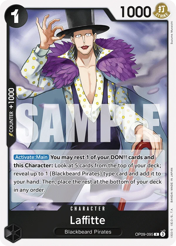 Laffitte OP09-095 – One Piece Card Game Character