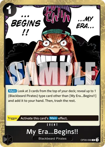 My Era...Begins!! OP09-096 (Reprint)