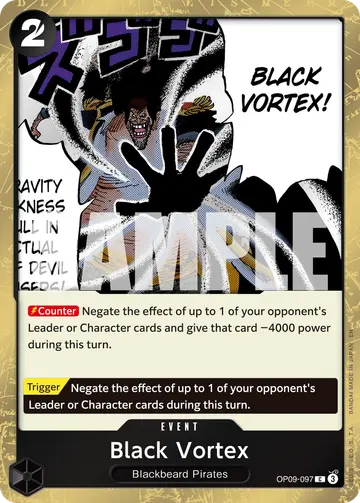 Black Vortex OP09-097 (Alternate art)