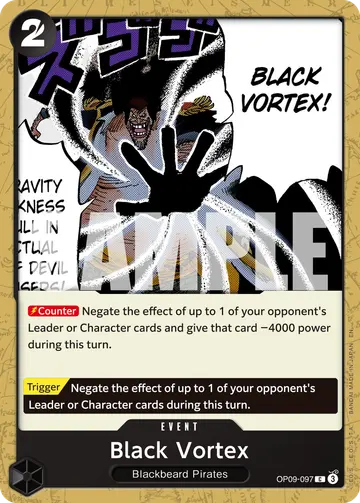 Black Vortex OP09-097 (Reprint)