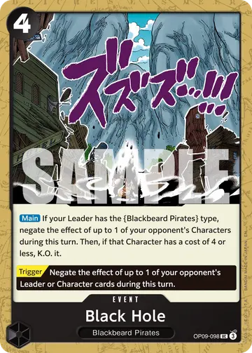 Black Hole OP09-098 (Reprint)