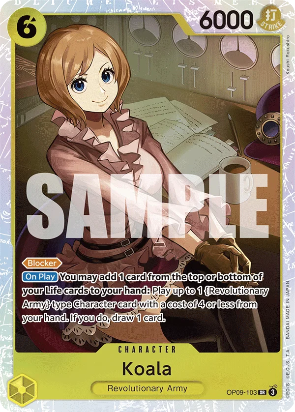 Koala OP09-103 – One Piece Card Game Character