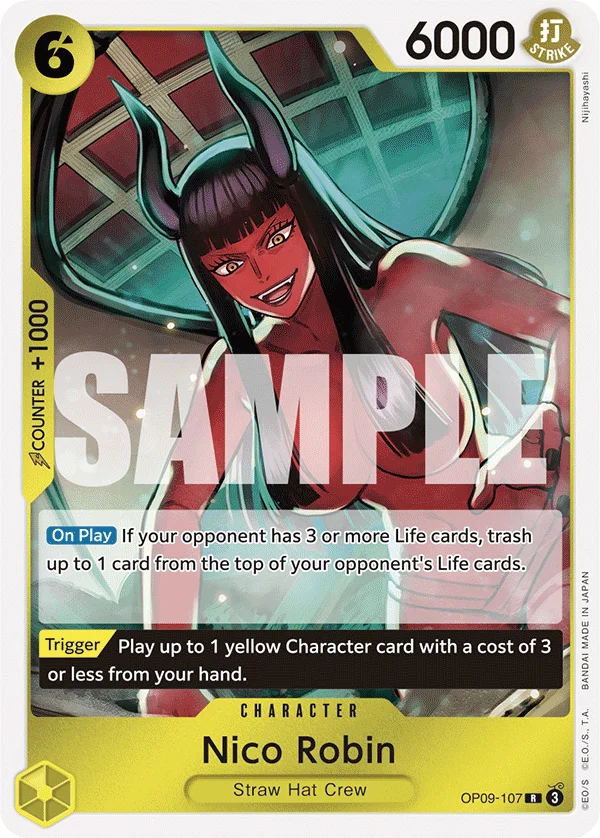 Nico Robin OP09-107 – One Piece Card Game Character