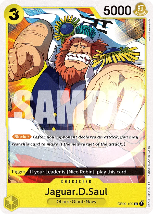Jaguar.D.Saul OP09-109 – One Piece Card Game Character