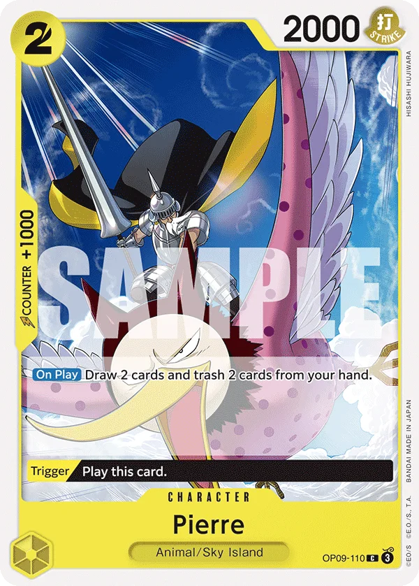 Pierre OP09-110 – One Piece Card Game Character