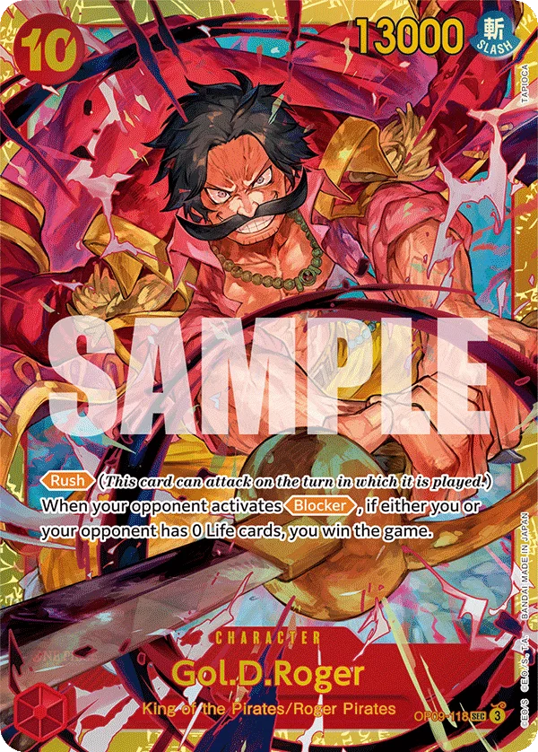Gol.D.Roger OP09-118 – One Piece Card Game Character