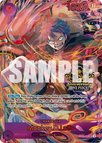 Monkey.D.Luffy OP09-119 (Alternate art)