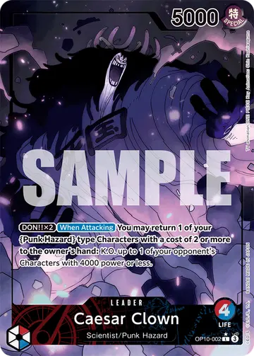 Caesar Clown OP10-002 (Alternate art)