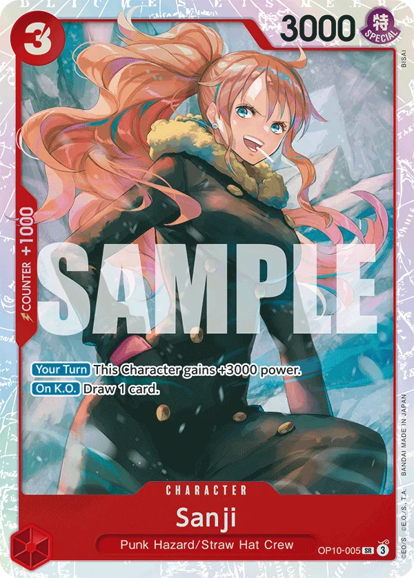Sanji OP10-005 – One Piece Card Game Character