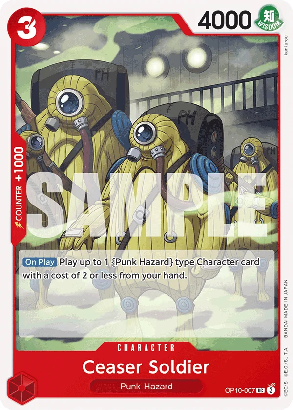 Ceaser Soldier OP10-007 – One Piece Card Game Character