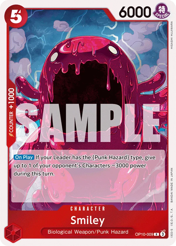 Smiley OP10-009 – One Piece Card Game Character