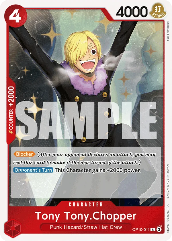 Tony Tony.Chopper OP10-011 – One Piece Card Game Character