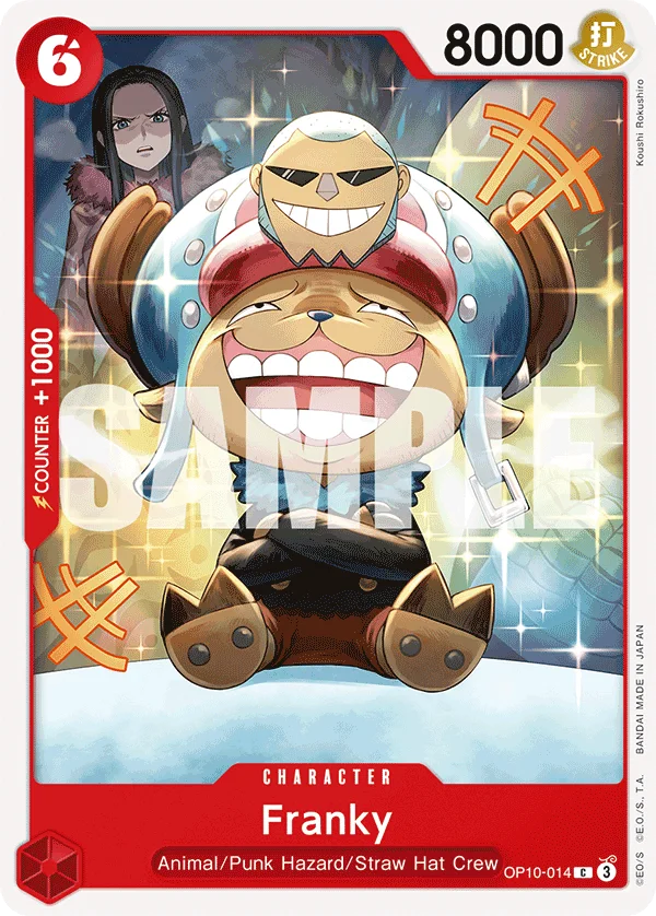 Franky OP10-014 – One Piece Card Game Character