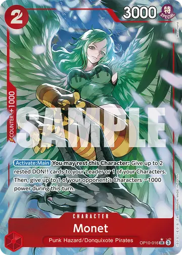 Monet OP10-016 (Alternate art)