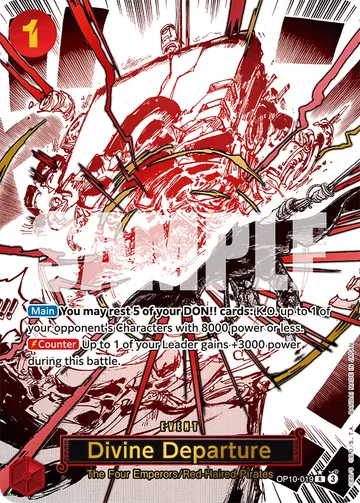 Divine Departure OP10-019 (Alternate art)