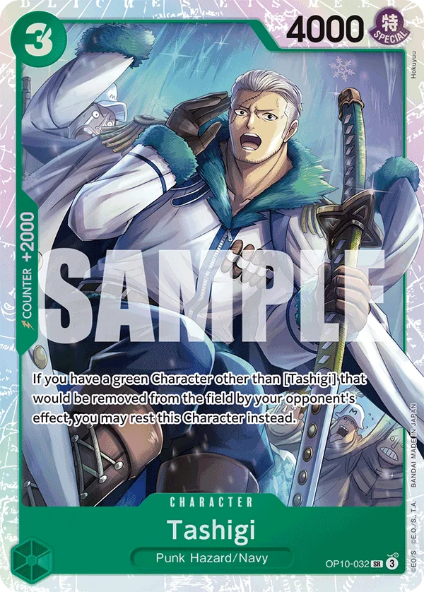 Tashigi OP10-032 – One Piece Card Game Character