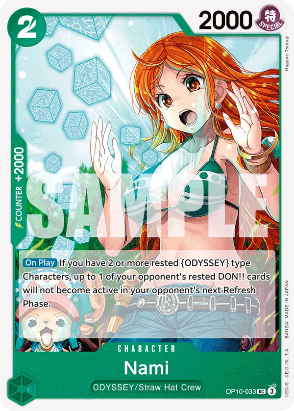 Nami OP10-033 – One Piece Card Game Character