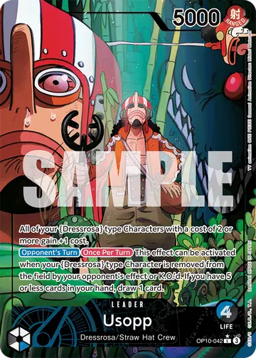Usopp OP10-042 (Alternate art)